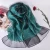 Import New Style Fashion Solid Color 200*70cm Long Shawls women Silk Scarf from China