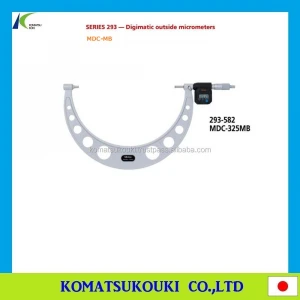 Newest and genuine Mitutoyo digimatic standard type outside micrometer 293-821-30, Made in Japan