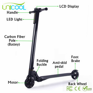 Newest folding 2 wheels handicap electric mobility scooter without seat