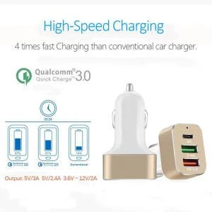 NewTrending Product Mobile Phone Accessories USB Car Charger Amazon Bestseller