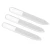 Import NM Nail Manicure Tools Multi-Shape Glass Nail File Single Side Clear Buffer Professional Nail Buffer Glass from China