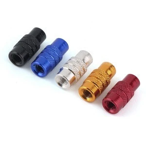 Non-standard cnc turning car parts tyre wheel valve air cap with logo