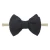Novelty Small Mini Solid Baby Elastic Rubber band Head Bow Tie Baby Girls Headwear Hair Accessories
