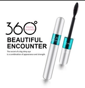 Now Design 2 in 1 Waterproof Cosmetics 4D Mascara 360 Degree Silicone Mascara Brush