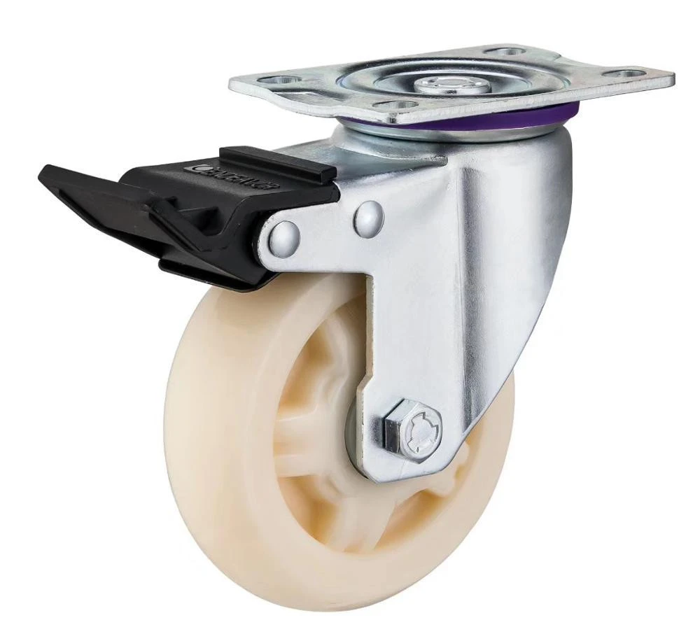 Nylon stainless steel caster wheel removable castor wheel