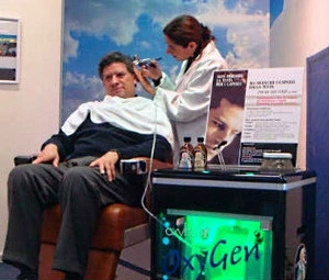 O2Hair oxygen based hair loss treatment other hair salon equipment