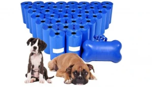 Odor-resistance Pet poop bag film CO-Extrusion  EVOH/ PA/PE blue high barrier film roll