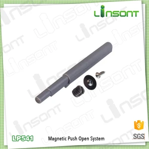 OEM manufacture plastic magnetic push open buffering damper furniture hardware for cabinet door