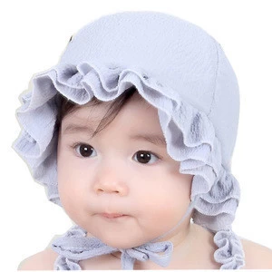 OEM ODM Cotton Skin-friendly Quickly Dry One Size Breathable Baby Summer Hat