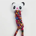 OEM ODM eco friendly cotton rope chewing teeth cleaning hemp rope toys