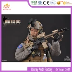 OEM plastic soldiers action figure head sculpt 1/6 action figure body