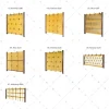 Onethatch Bamboo Fence (Shimizu Gaki, Sundried Color) ; Synthetic Bamboo Screen Panel for Resorts, Themed Parks, and Zoos.