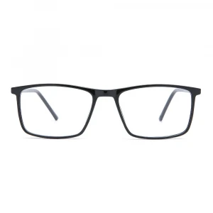 Optical prescription luxury medical black square tr90 eyewear