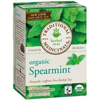 Organic Spearmint Tea, 16 Bags by Traditional Medicinals Teas