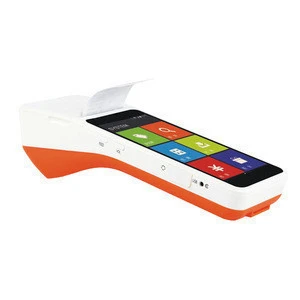Original Factory Wholesale All in One handheld Touch Screen retail pos android restaurant pos terminal printer A1