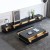 Import Other living room furniture square tv table and coffee table set modern marble top coffee table from China