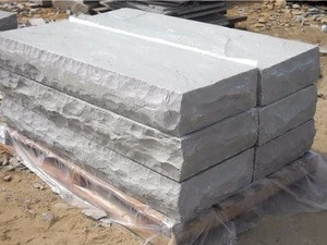 Outdoor 100% Natural Stone Grey Granite Stairs