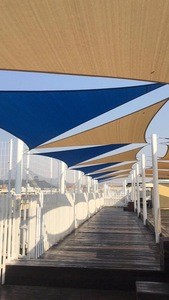 Outdoor 100% New HDPE Shade Sail Awning Canopy UV &amp; Temperature Resistance Durable Sun Shade Sail Agriculture Net