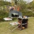 Import Outdoor Camping Aluminum Portable Kitchen Folding Cooking Station Table from China