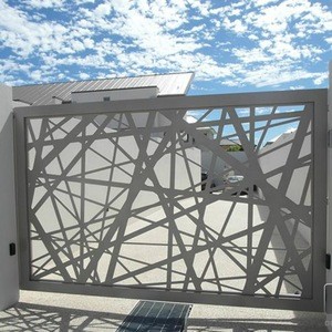 Outdoor Divider Galvanized Cheap Galvanized Fence Trellis Screen Panel