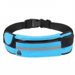 Outdoor Neoprene Waterproof Sport Waist Bag With Water Bottle Holder for Hiking Cycling Running Belt