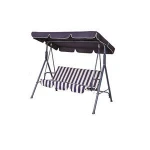 Outdoor patio garden leisure 3 seater hanging swing chair for sale