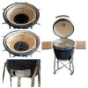 outside kamado,barbecue komodo charcoal bbq Grill with trolley