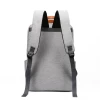 Oxford Cloth Durable Men Laptop Backpack Women Light Casual Business Travel Bag Teenage Student School Bag Gray Black