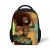 Import oybp-1059 2020 Latest Black African Art Girls Printing Kids Bags Mochilas Escolares School Bags Children Backpack For Teenager from China