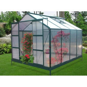 PC Sheet Aluminum Garden Greenhouse