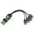 Import PCI-E to 4 Ports RS-485/422 Serial high speed PCI- E card series adapter converter from China