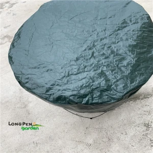PE  waterproof outdoor furniture cover  round shape