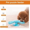 Pet slow Feeder Slow Feeding Bowl Avoid Chocking Dog Food Bowl Cat Pet feeder Anti Gulping Feeder Bowl