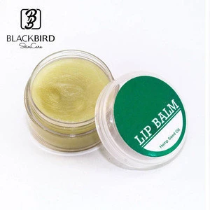 Plant Lip Moisturizer Treatment Hemp Infuse Hemp Seed Oil Lip Balm Wholesale
