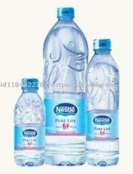 Plastic Bottle Nestle Pure Life Mineral Water