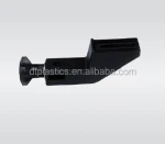 plastic guide rail bracket for conveyor components