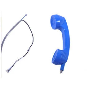 Plastic retro mobile phone handset landline telephone headset