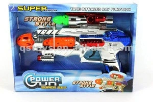 Plastic Toy Gun with Light And Sound QS121107026