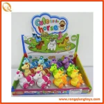 plastic Wind up cartoon horse toy