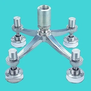 Point-Fixed Glass Wall Fittings Wall Spider Claw
