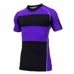 Polyester spandex college fancy elite rugby jersey for team wears