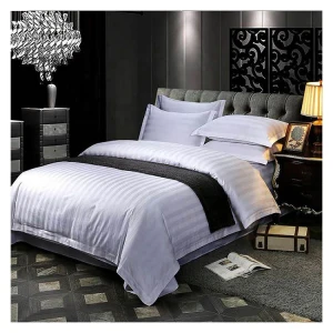 Popular Bedding Set Bed Sheet Hotel Lines 100% Cotton Bedding Set four-piece suit