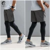 popular items mens dri fit 100% polyester blank sport gym shorts, training running short in gray