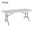 Import Popular Outdoor Plastic Folding Rectangular HDPE Table from China