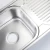 Import Popular Product Handmade Stainless Steel 304 Undermount Basin Bathroom Kitchen Sink from China