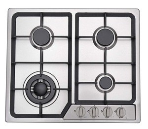Popular Sale 4 Burner Gas Stove Stainless Steel Gas Stove NG/LPG Gas Cooktop