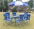 Import popular style folding beach chair and table sets/folding camping chair and table sets from China
