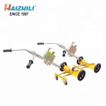 Portable 420kg yellow color manual hand drum lifter for crane for warehouse