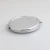Import portable metal makeup hand mirror round mini pocket mirror rose gold compact mirror from China