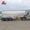 Powder Material Transport Trailer V-Shape W-Shape Bulk Cement Tank Semi Truck Trailer For Sale